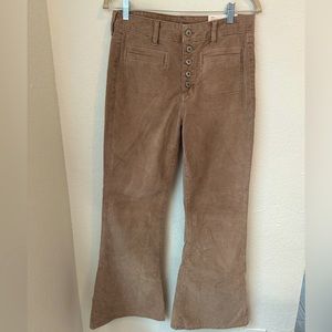 American Eagle Super High Rise Flair Jean/Corduroy Stretch | 6 SHORT